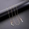 Fashion Metal Glasses Chain Anti-loss Anti Drop Eyeglass Holder Hanging Neck Nonslip Sunglass Lanyard Straps Women Men