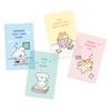 Ricos Translucent Photocard Bookmark 4-Piece Set, Lily & Coco, 1 Set