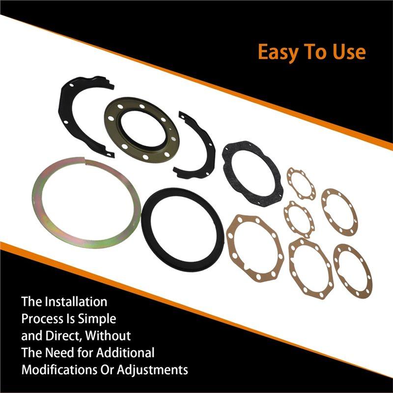 A95E-Gasket Kit For Front Axle Overhaul 04434-60051 For Toyota Land Cruiser 1990-2006 FJ80 FZJ80 HDJ80 HZJ80 04434-60050