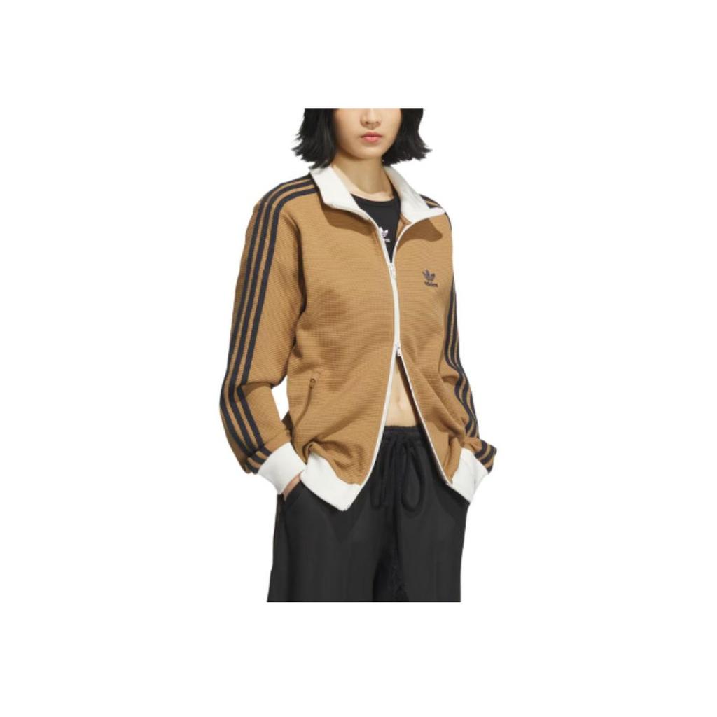 adidas Удобная куртка с длинным рукавом Originals Track Top, куртки унисекс, пустынно-коричневый KB8952