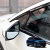 Для Kia Sportage NQ5 -2026 Накладки на стойки кузова (передние, A-стойки) из углеродного волокна, Декоративные накладки на окна, Внешние аксессуары