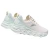 New Anta Mianbomb 2 Shock Absorbers Slip Resistant Abrasion Resistant Low Top Sprint Running Shoes Women's White Green 922525530-1