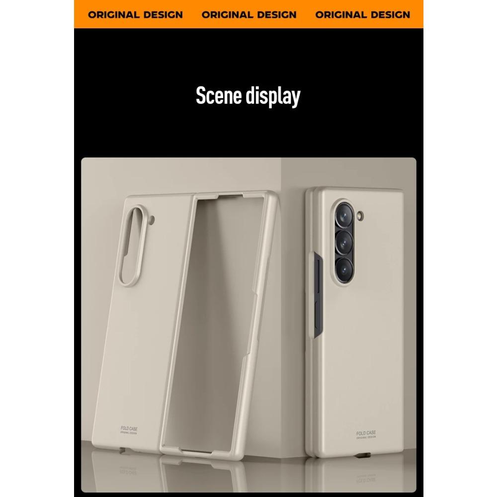 Ультратонкий жесткий чехол для телефона из ПК для Samsung Galaxy Z Fold 6, противоударные чехлы Z Fold6