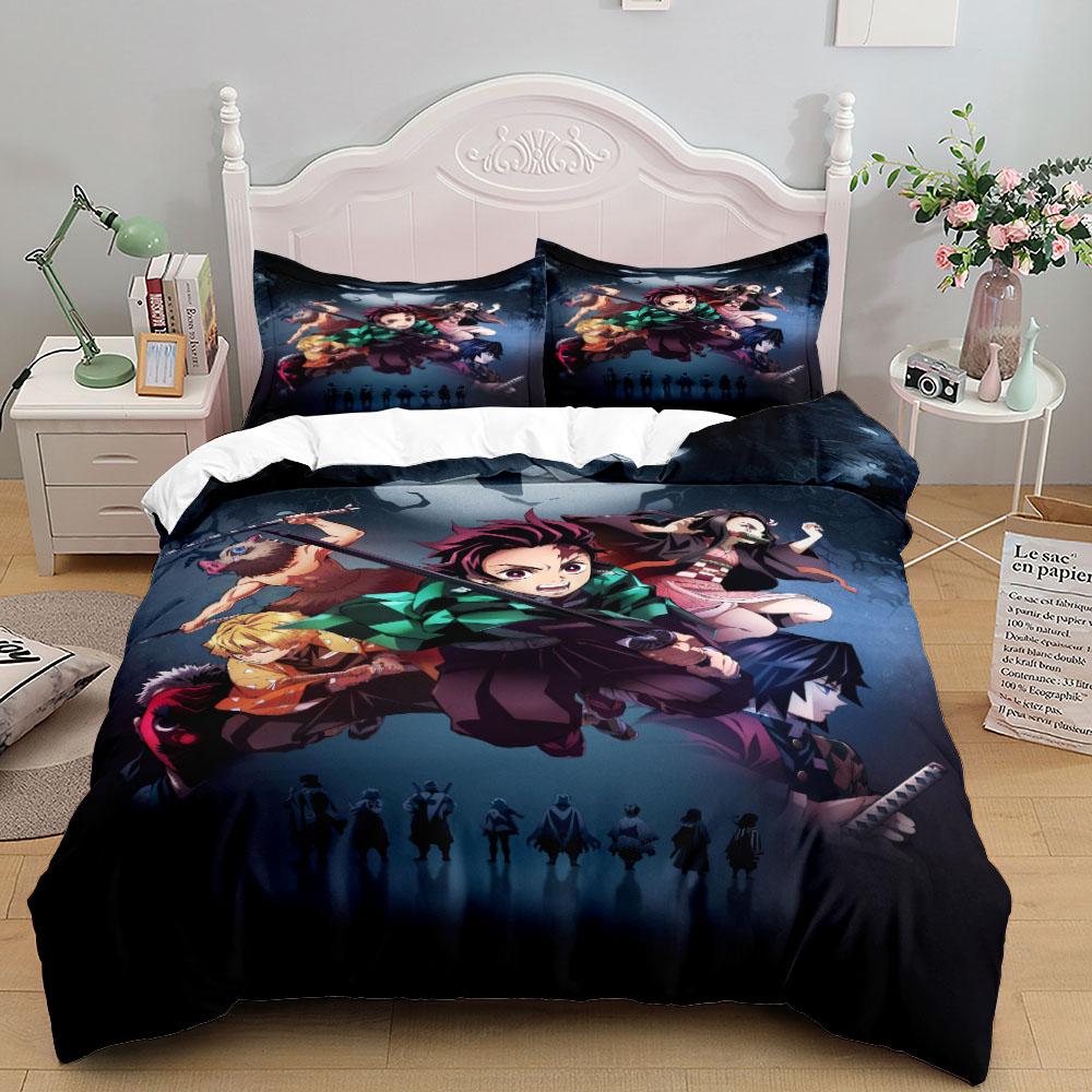 Иноске Мальчики Комплект пододеяльника EU Односпальный Двуспальный Кинг-сайз US Твин Фулл Квин-сайз истребитель Постельные принадлежности