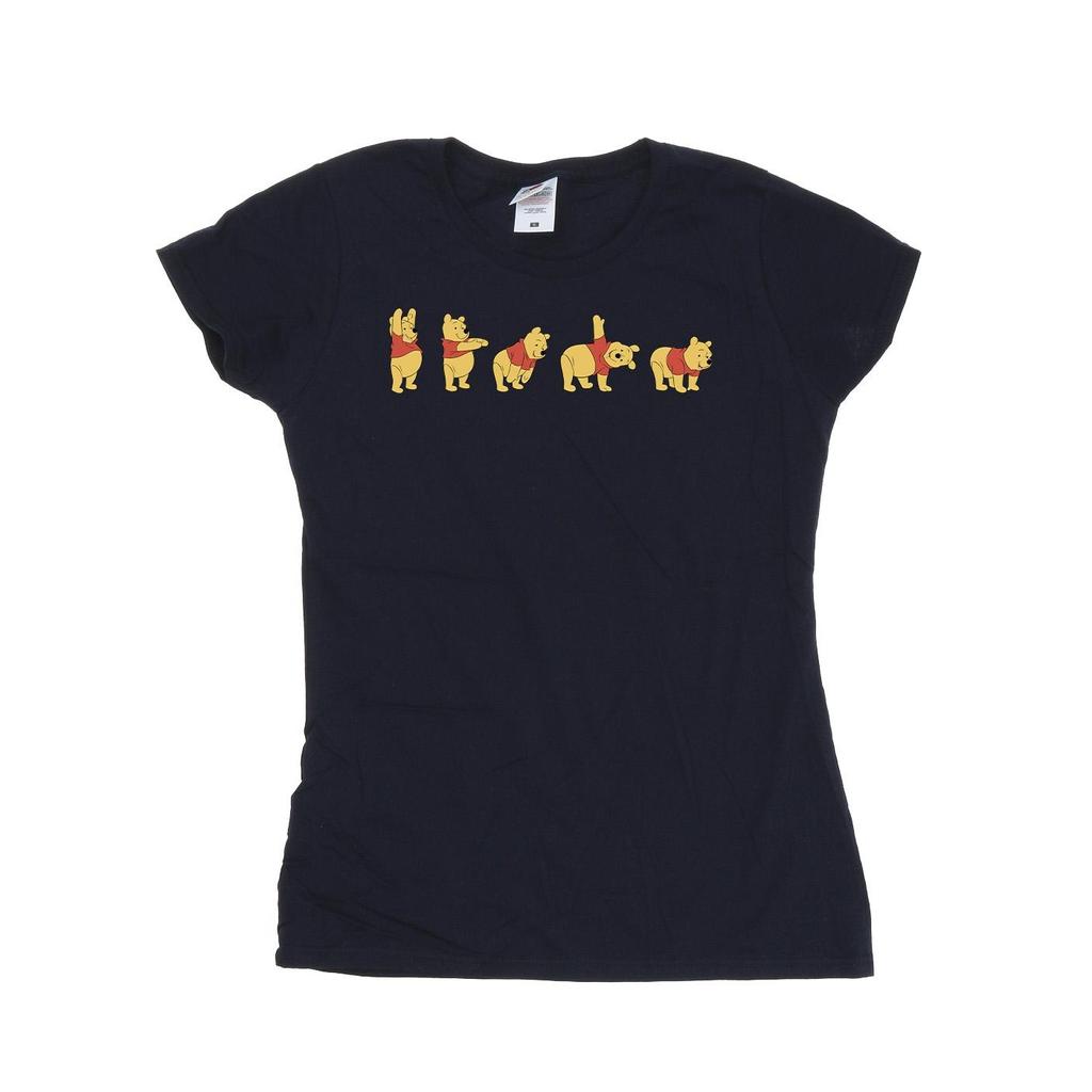 Disney Womens/Ladies Winnie The Pooh Stretching Cotton T-Shirt