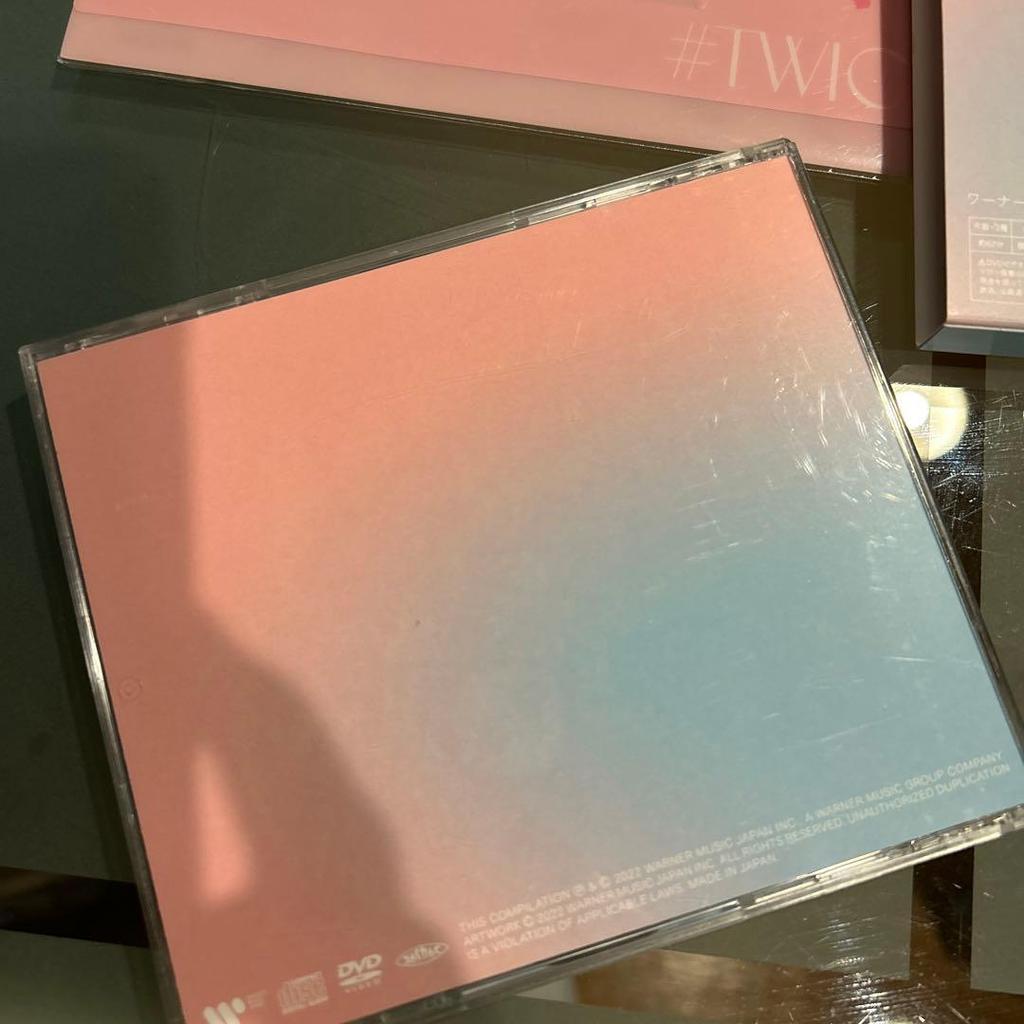 [Б/У] twice4 CD и прозрачный файл