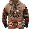 Осенняя мужская толстовка с капюшоном Viking Mythology Printed Sweatshirt Casual Fashion Womens Y2K Hoodies Street Trend Pullover Large Sudaderas