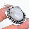 Rainbow Moonstone Handmade 925 Sterling Silver Gift Jewelry Pendant 1.77" V3p17
