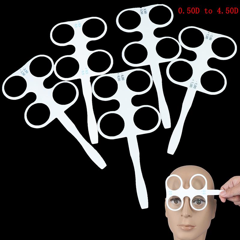 ±0.50D To ±4.50D Optical Flipper Optometry Plastic Flip Lens Confirmation Test