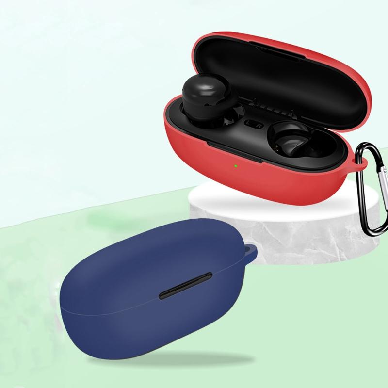 Пылезащитные Защитные Чехлы Мягкие для Корпуса для Наушников QCY T17 для Корпуса Противоударный Чехол Точный Вырез Запасная Часть