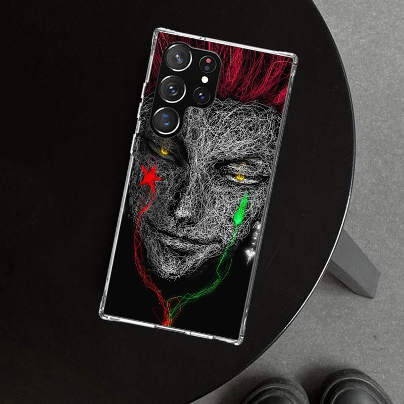 Чехол для телефона Huner X-Hunters Hisoka для Samsung Galaxy S26 S25 Edge S24 S23 Ultra S22 Plus S21 FE S20 + Художественный Индивидуальный Funda
