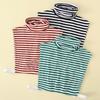 Fake Collar Women'S Versatile Fake Collar With Sweater Turtleneck Striped Stand-Up Collar Bottoming Shirt With Cotton Fake Collar Inside