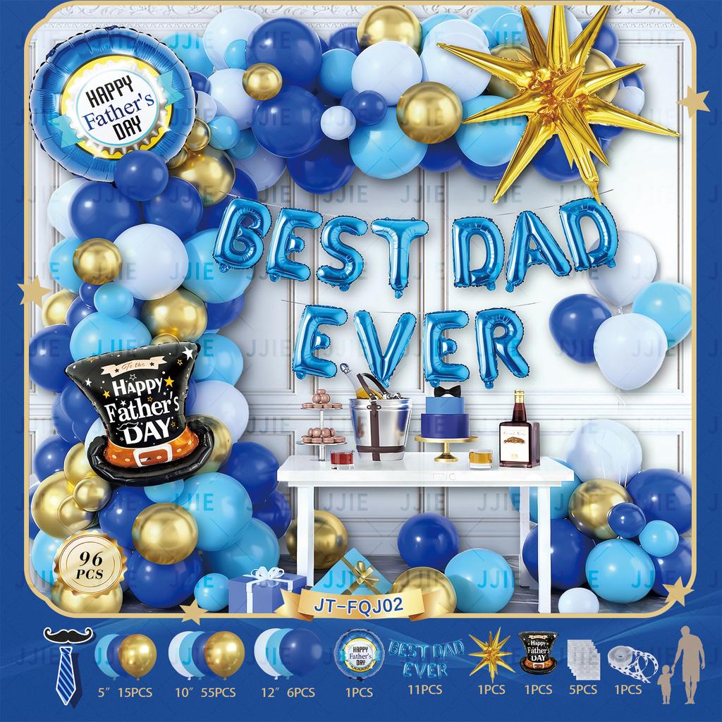 Father'S Day Balloon Set, Holiday Decoration Props, Vaulted New Party Balloons