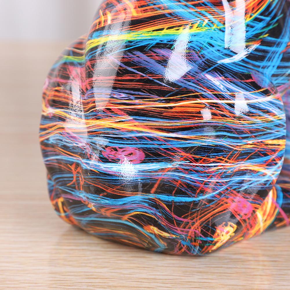 Bulldog Statue Dog Desktop Ornament Funny French Bulldog Figurine Creative Resin Puppy Figurine for Bookshelf Table TV Cabinet