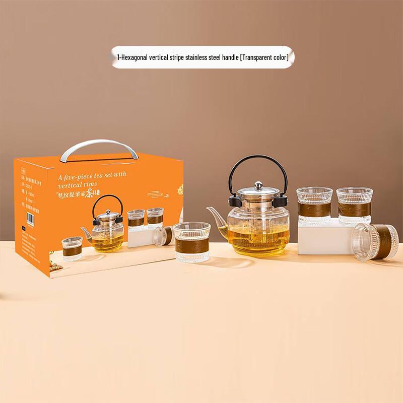 High Borosilicate Glass Tea Set