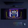 Custom Name,RSC Anderlecht Mouse Pad, Large Gaming Desk Mat, Non-slip XXL Mousepad for Laptop & Tablet, Mini PC Playmat with Stitched Edges
