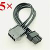 5x Кабель питания PCI-E 8Pin (папа) - 8Pin (мама) ATX EPS для материнской платы ЦП