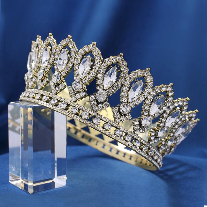 Свадебный головной убор Meier сплав корона принцессы круглая тиара на день рождения повязка