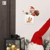 Fun-kg91 Santa Fawn Living Room Entrance Home Beautification Switch Wall Sticker