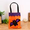 Halloween Tote Bag Witch Black Cat Candy Bag Trick Or Treat Ghost Festival Parti Happy Helloween Day Decor For Kids Gift Bag