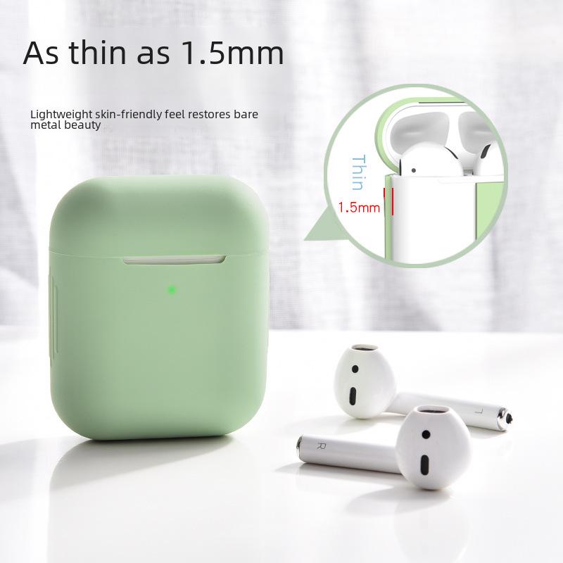 AirPods Soft Silicone Protective Case for Apple 1st/2nd Gen - Universal Wireless Earbuds Cover