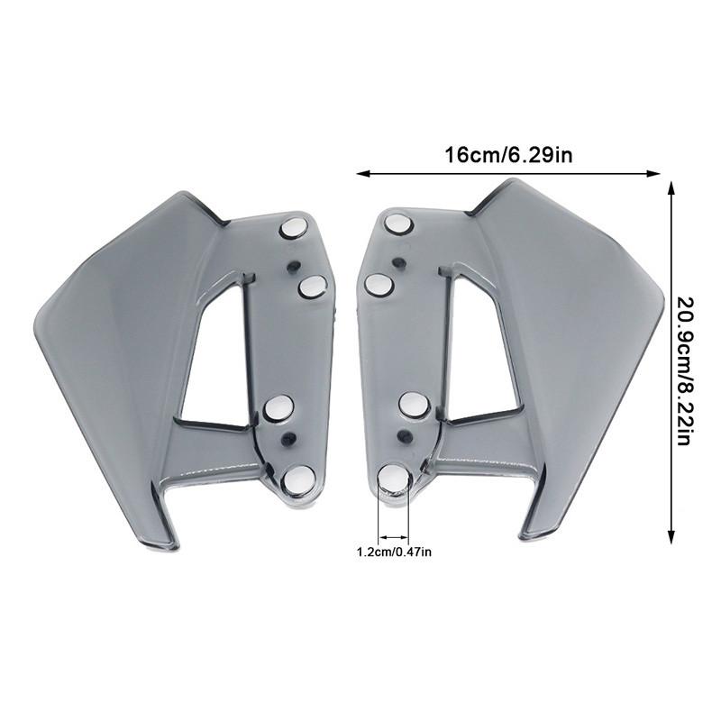 1 Pair ABS Windshield Windscreen Side Panel Deflector Fit for BMW R1300GS Motorcycle Accessories