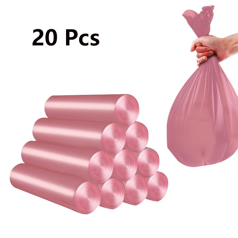 Утолщенный универсальный домашний жилой закрывающийся мешок для мусора на шнурке, автоматический кухонный дизайн