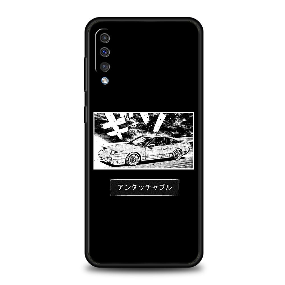 Чехол для телефона Initial D для Samsung Galaxy A56 A36 A26 A16 A34 A24 A42 A22 A20 A12 A40 A30 A10 5G Мягкая ТПУ Накладка Чехол Fundas