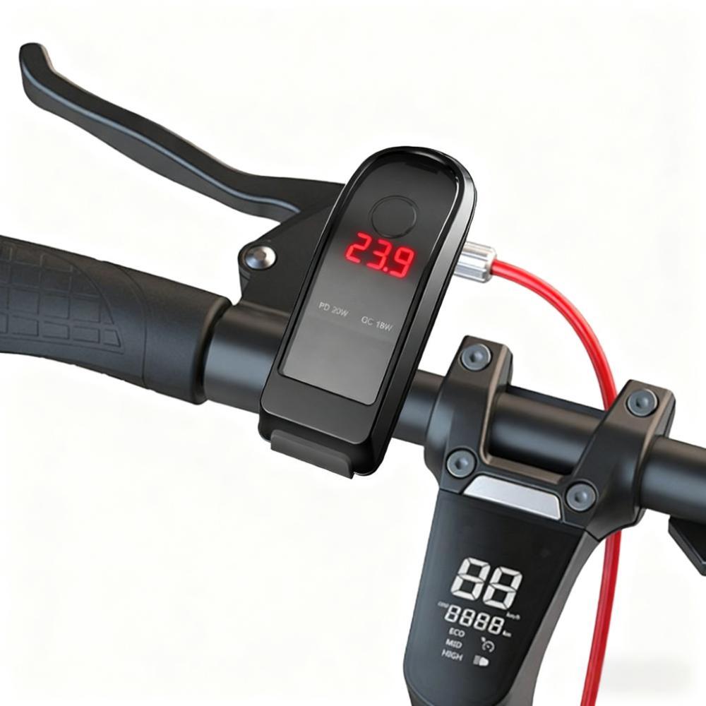 USB-зарядное устройство для мотоцикла PD QC3.0 12 В, водонепроницаемая розетка, адаптер для быстрой зарядки телефона на руле с вольтметром, аксессуар для мотоцикла