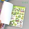 Sanrio Mini Sticker Book 450P Cinnamoroll Kuromi My Melody Pochaco Kitty, a Popular Character In Korea