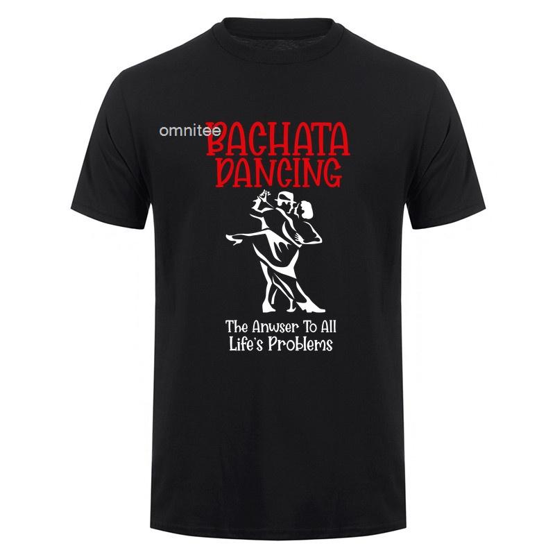 Salsa Bachata Dance T Shirt Unisex Unisex Latin Dancing Graphic Tee Party Casual TShirt Gift HJ150