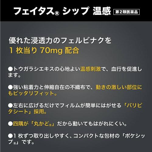 [Category 2 OTC Drug] Fetasip Warming 10 Sheets