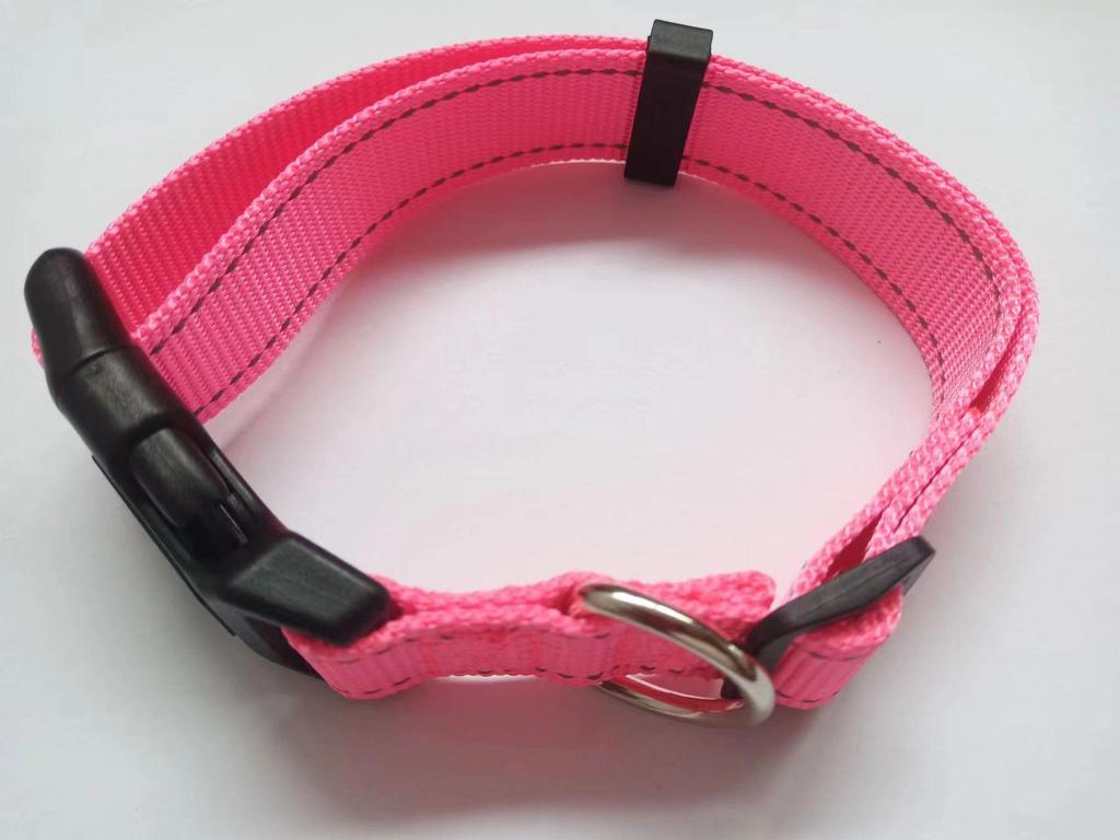 «Регулируемый светоотражающий нейлоновый ошейник и поводок для маленьких/средних собак»