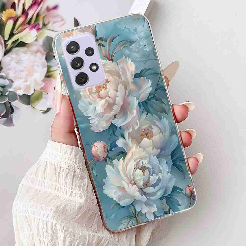 Модный чехол для Samsung Galaxy A72 Мягкий силиконовый TPU Чехлы для телефона для Samsung A 72 A72 4G 5G GalaxyA72 Задняя крышка