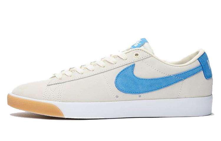 Nike Sb Blazer Low Бледно-слоновая кость Тихий синий 704939-103
