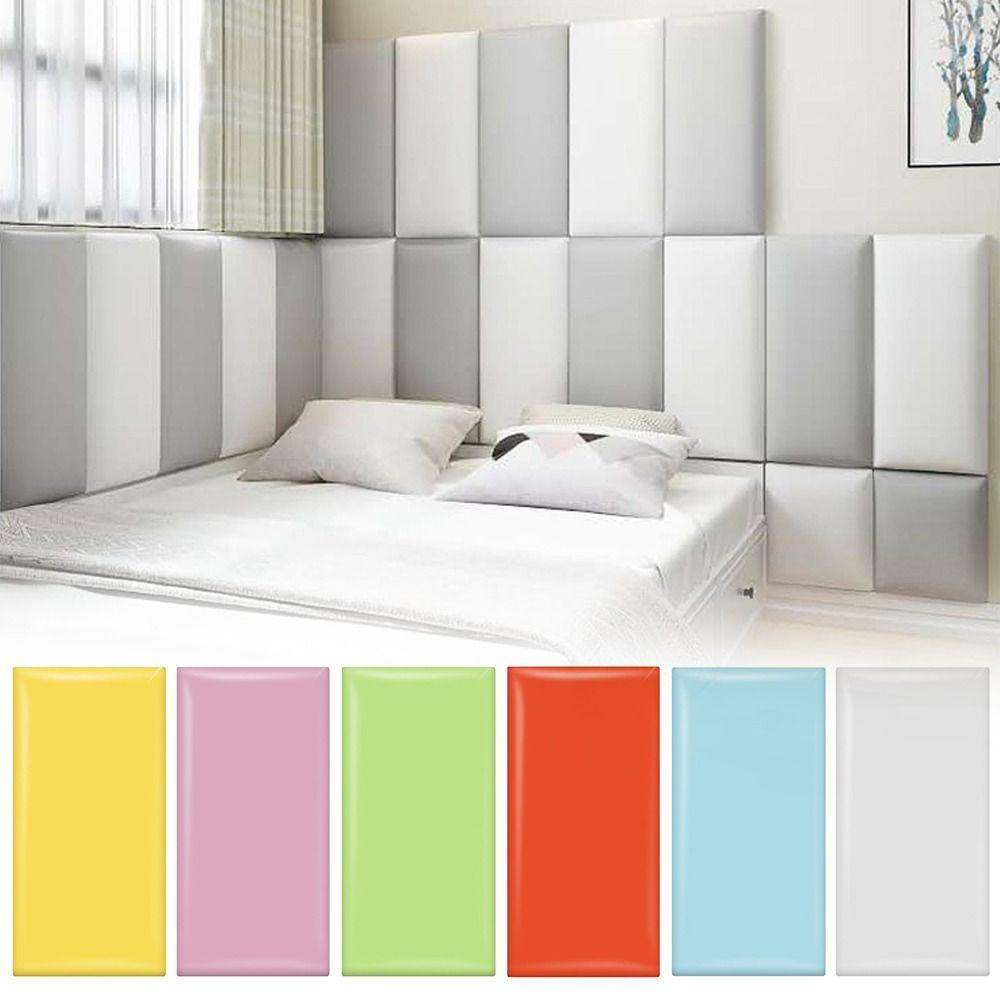 Waterproof Back Wall Mat Anti-collision Wall Decal Thicken Tatami Furniture Room TV