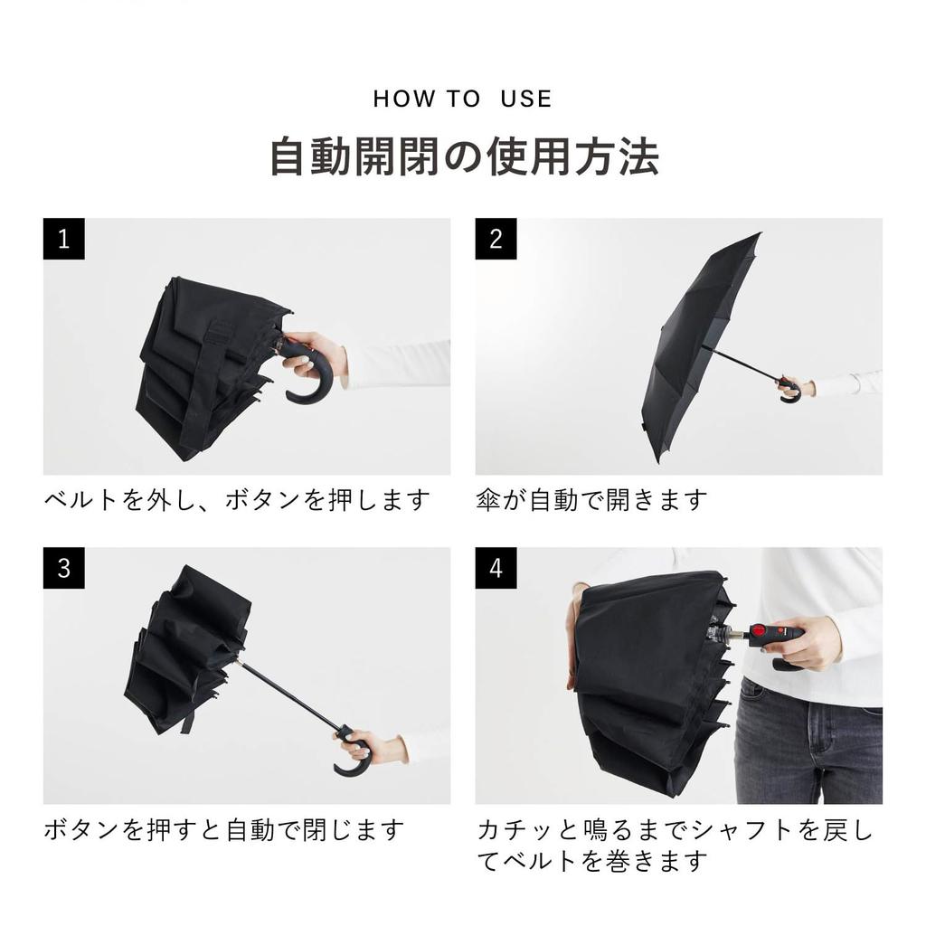 Зонт складной T280 Medium Duomatic Safety Crook Handle Black [Knirps] KNT280-1000