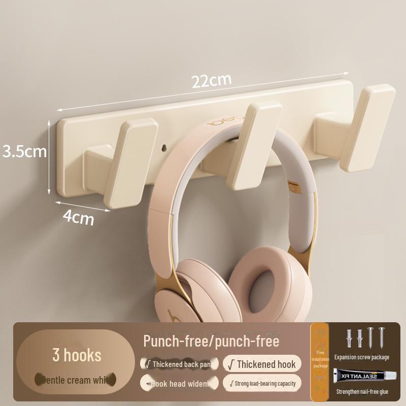 Крепкий настенный крючок для кухни и ванной комнаты - настенная и дверная вешалка без проколов для одежды
