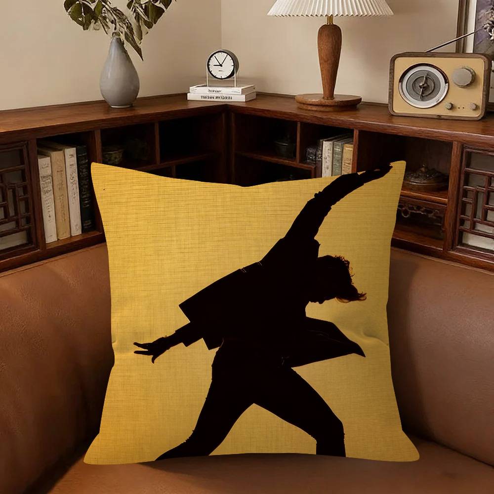 Singer Michael Patrick Kelly Traces Cushion Cover Pillow Cover Decor Pillowcase Printed Cushion Case For Couch