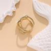 Multifunctional Scarf Buckle Alloy Corner Knotting Buckle New Scarf Ring  Scarf Fixing