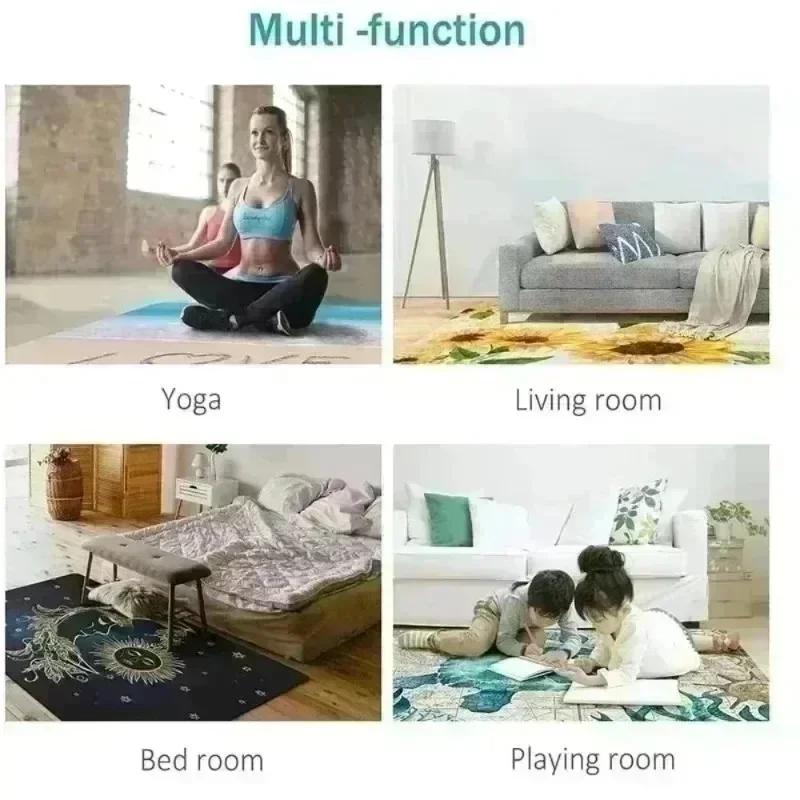 3D Skin Animal Carpet Rug Exotic Wild Mat Non-slip Soft Realistic Texture Home Decoration Living Room Modern Durable Floor Mat