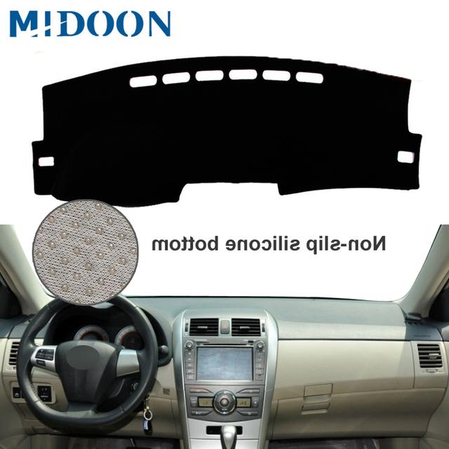 For Toyota Corolla Axio 2007 2008 2009 2010 2011 2012 2013 Car Styling Covers Dashmat Dash Mat Sun Shade Dashboard Cover Capter