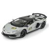 1/24 Alloy Lamborghini AVENTEDOR SVJ 63 Sport Car Model Toy Car Simulation Diecasts & Toy Vehicles Sound Light Collection Toys for Gift