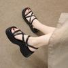 Ladies Retro Casual Platform Sandals