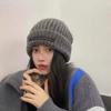 Thicken Simple Skullies Letter Winter Warm Cap Elegant Wool Cold Cap  Autumn/Winter