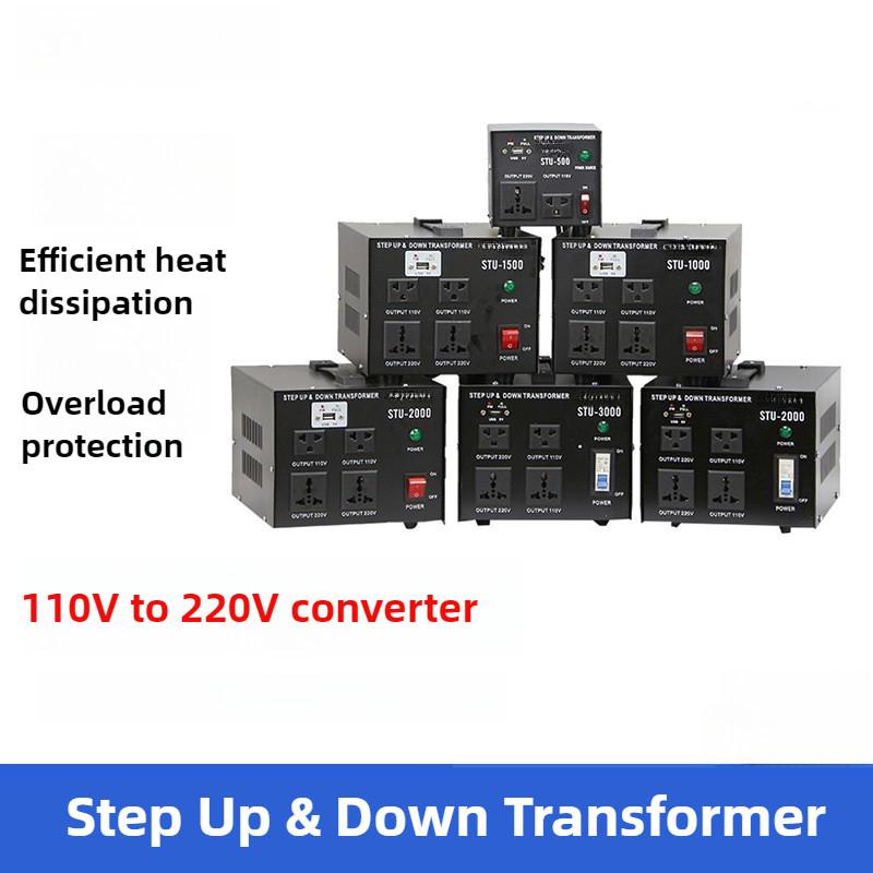High Power Household Small Step Up & Down Transformer 110V To 220V Power Supply Voltage Converter
