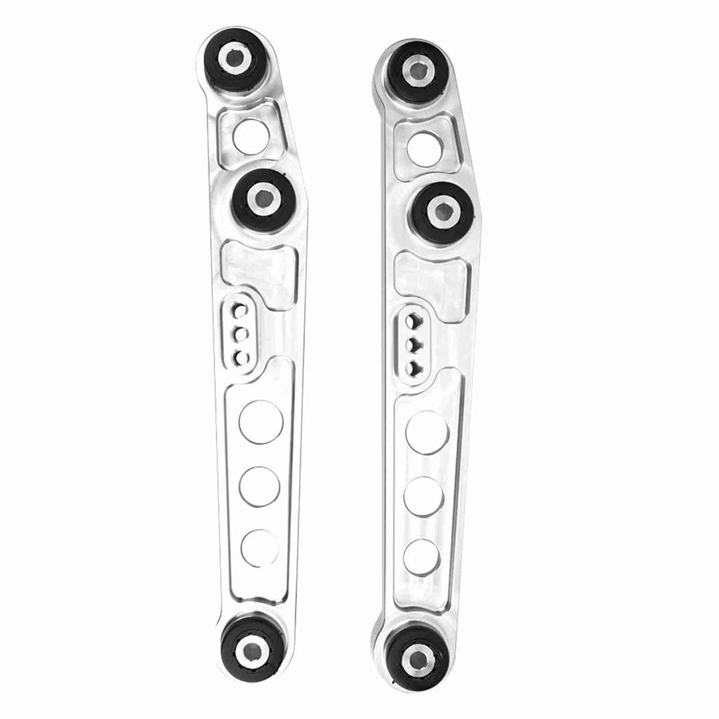 Комплект задних нижних рычагов подвески и распорки подрамника для Honda Civic 92 95 (Серебряный)