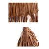 Women Tassel Shoulder Bag Large Capacity Retro Crossbody Bag Bohemian Fringe Messenger Bag for Daily Outings Work Travel