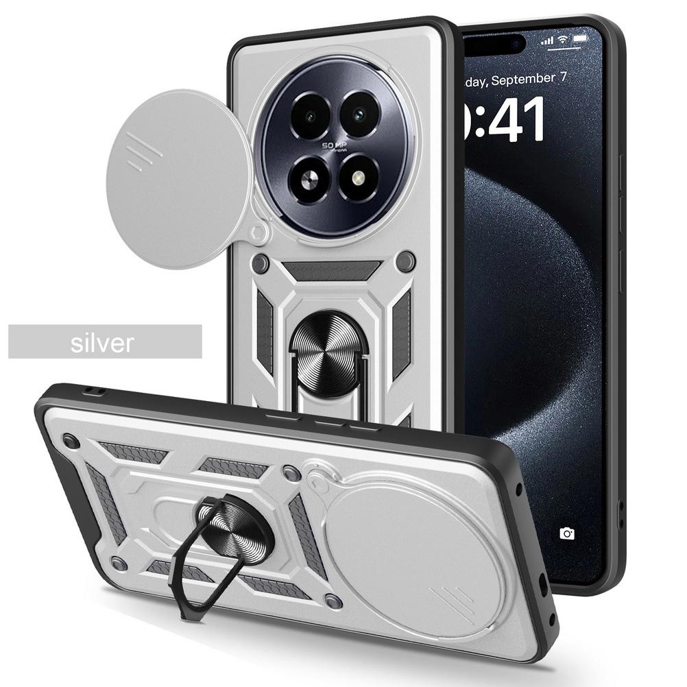 Защитный чехол для камеры Realme 13 Pro + Realme13 + Realme13 Pro Realme P1 Speed Realme 12 Pro + задняя крышка Armor Hybrid Ring