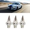 25Pcs Wheel   Rivet Nut Stylish Look Easy Installation Spike Wheel   Lip Rivet Nut for Wheels with Plastic Faux Rivets